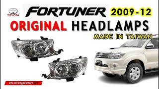 TOYOTA | FORTUNER | 2009-12 | ORIGINAL | HEADLAMPS | AGTF1OHLB | AUTOGLAM