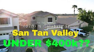 UNDER $400,000 in San Tan Valley Arizona | Homes For Sale | 40120 N CALABRIA ST. San Tan Valley, AZ