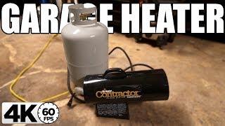 YOU WILL WANT THIS INEXPENSIVE GARAGE HEATER!!