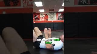 The Leg Press Method For Finishing Triangle Chokes Without Grabbing Your Shin #shorts
