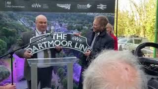 Rt Hon Grant Shapps Speech at Okehampton for Dartmoor Line