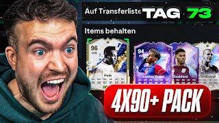 OMG mein 4x90+ PACK & TOTY ICON GEZOGEN! WAS ERREICHT man in FC 25 ohne FC POINTS? TAG 73 