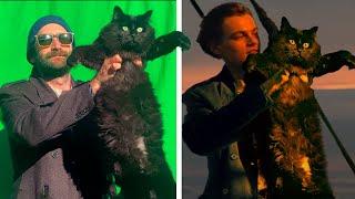 Titanic with a Cat (Behind the Scenes)