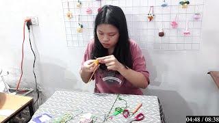Hướng dẫn làm vòng tay hạt thủy tinh lung linh đeo vào dịp lễ hội hoặc tiệc