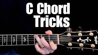 5 Easy C Chord riffs to sound like a pro... a guitar lesson