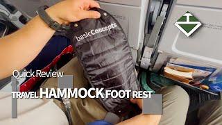 Travel Hammock Footrest QUICK review