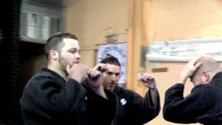 Ninjutsu against multiple attackers - Yossi Sheriff, AKBAN Academy