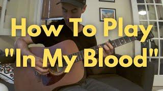 How To Play "In My Blood" By Shawn Mendes - Guitar Lessons Under 5 Minutes