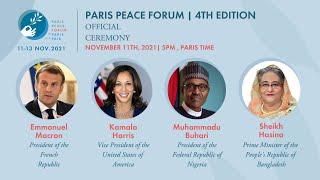 Official Ceremony | Paris Peace Forum 2021