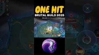 YIN BRUTAL BUILD 2025~MLBB #mlbb #mobilelegends #shortfeed #shortvideo #shorts #short #viralvideo