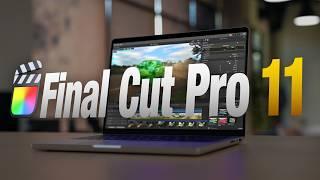 Final Cut Pro 11 Is Here! | New AI Magnetic Mask, Captions, & More