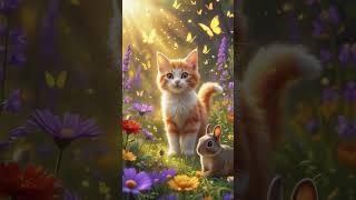 The kitten went to another planet