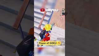 Power of Goku  #sevou #pubgmobile #levinho #bgmi #pubgm