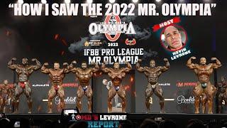 How Kevin Levrone Saw the 2022 Olympia | MD Levrone Report E6 S1