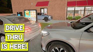 The Drive-Thru Is Here In FAST FOOD SIMULATOR!