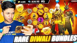 Buying Rare Diwali Bundles In Subscriber Account Worth 20,000 Diamonds  Free Fire