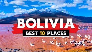 Bolivia  Travel 2024 | Top 10 MUST SEE Places to Visit/Travel