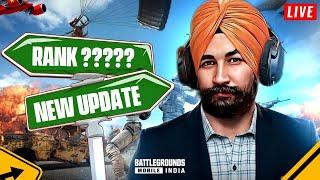 BGMI LIVE | RANK 630 + NEW UPDATE | GTXPREET PUBG LIVE