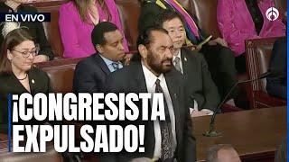 Congresista interrumpe discurso de Trump y es sacado del Congreso