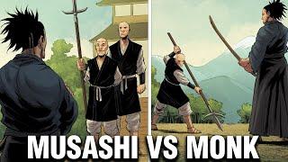 Musashi Faces the Hozoin Monks - Ep 6 - The Saga of Miyamoto Musashi