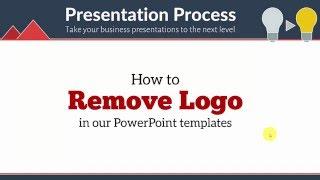 How to Remove LOGO in your PowerPoint Templates