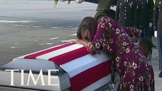 See The Heartbreaking Moment Sgt. La David T. Johnson's Widow Received His Remains | TIME