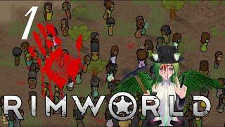 The Infection Begins!!! - RimWorld Zombieland Mod ep 1