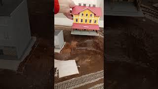 Work on model railway