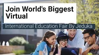 Biggest Virtual International Education Fair by Jeduka