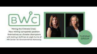 Tuesday Group -- MCEA Presents: Mining the Climate Crisis