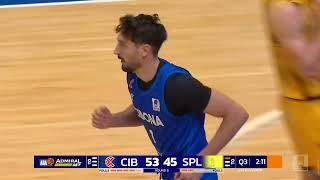 AdmiralBet ABA League 2024/25 highlights, Round 8: Cibona - Split (9.11.2024)