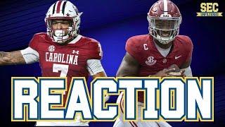 REACTION: Alabama Football SURVIVES Against South Carolina