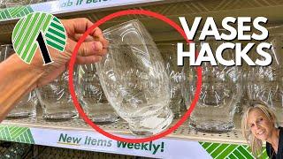 Grab Some Dollar Tree Vases for these High End Home Decor Hacks