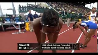 Shamier Khalia Little NCAA Outdoor Championships 6/12/14-400H FINALS- 55 07