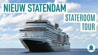 Tour of Holland America's Nieuw Statendam Verandah Stateroom