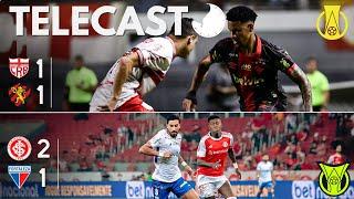 TELECAST - INTERNACIONAL 2 X 1 FORTALEZA | CRB 1 X 1 SPORT - 45 MINUTOS