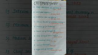 Pstet SST Important Questions #pstet #ctet