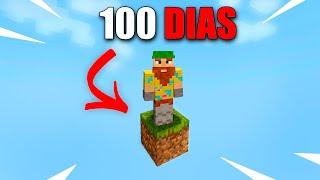 ¡Sobrevivo 100 Días en ONE BLOCK en Minecraft!