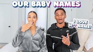 REVEALING OUR BABY NAMES!