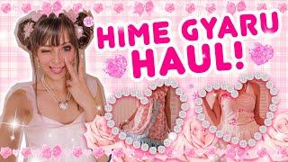 Hime gyaru gets 【TRY-ON HAUL】