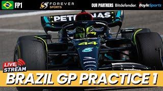 F1 LIVE BRAZIL GP PRACTICE 1 | Formula 1 Live Commentary & Watchalong | Brazilian Grand Prix FP1