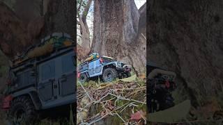 TRX4 Defender #RTR #Scale Off-road Trail Along the #River. #RC