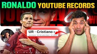 Ronaldo Cristiano YouTube Records | Top 10 Interesting Facts In Telugu| Telugu Facts | VR Raja Facts