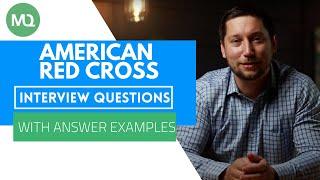 American Red Cross Interview Questions with Answer Examples