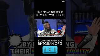 Like Bringing Jesus To Your Synagogue #RabbiYaronReuven #Judaism #orthodoxjew #Jewishcommunity