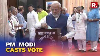 Presidential Election 2022: PM Modi, Amit Shah Cast Vote; Polling To Elect 15th President Underway