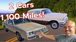 2 Cars and 1100 Miles Home! Buick Regal and Oldsmobile 88 Road Trip Rescue!