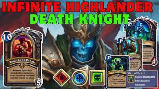 Never Running Out of Cards ► Mini-Set Best Infinite BFU Highlander DK Deck ► Hearthstone 30.4.3