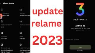 How to update relame 11 to 12  | Android 12 manual update 2024