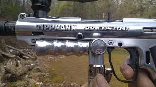 Tippmann 98 custom mechanical trigger action